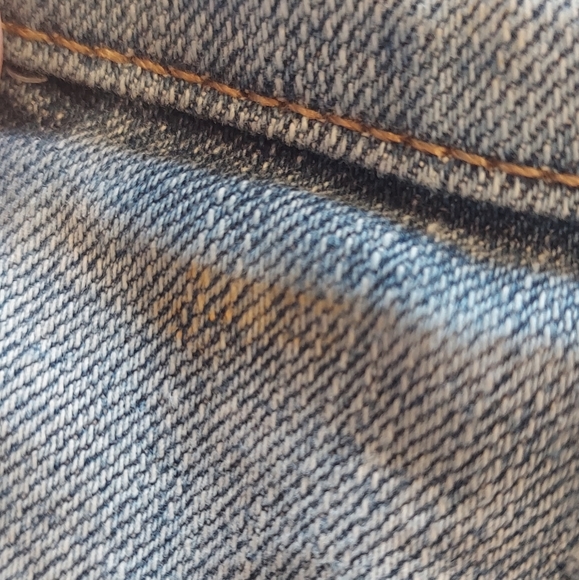 Express Lightwash Ripped Shorts - Picture 2 of 5